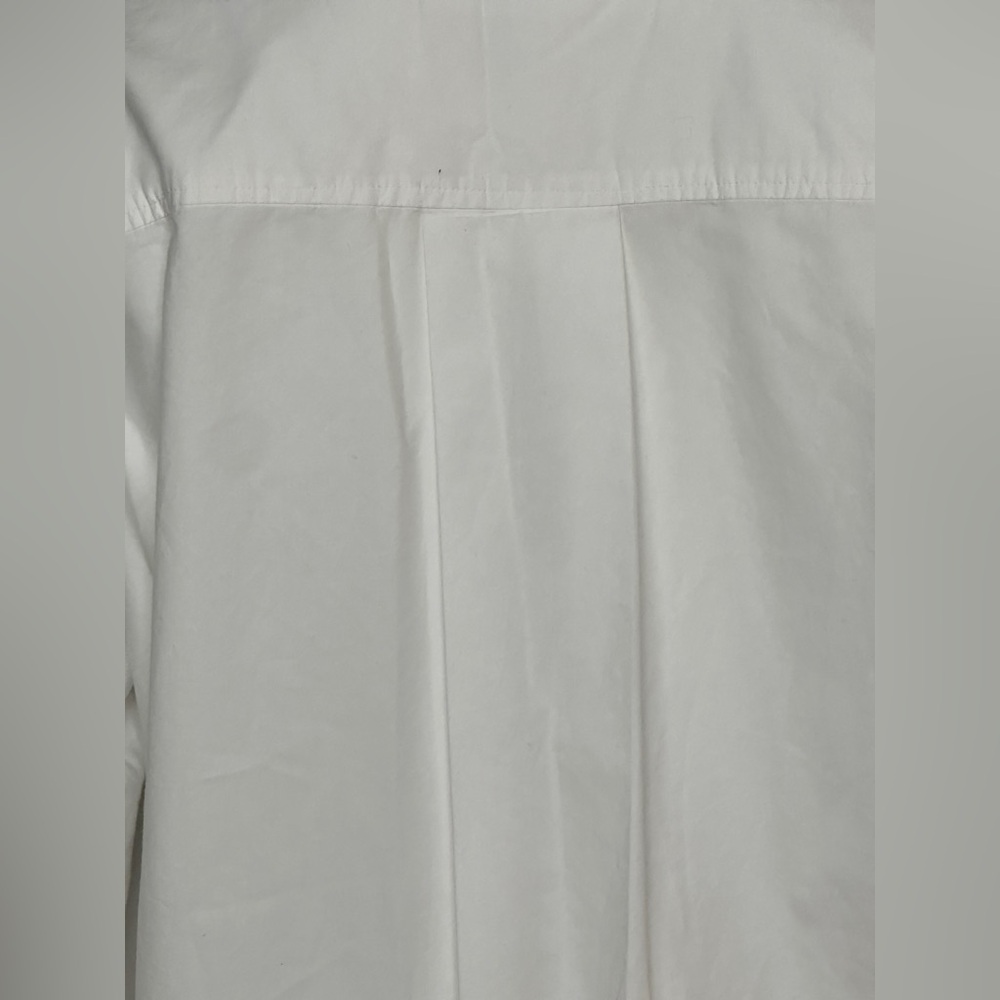 Isabel Etoile Marant Size 36 White Ruffled Long Sleeve Tunic Dress - Picture 7 of 10